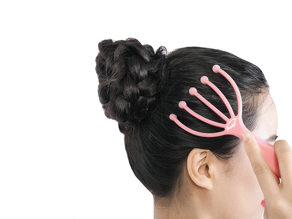 Scalp masager păr creștere greblă