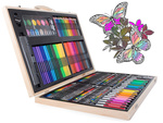 Art set for painting case wood 180