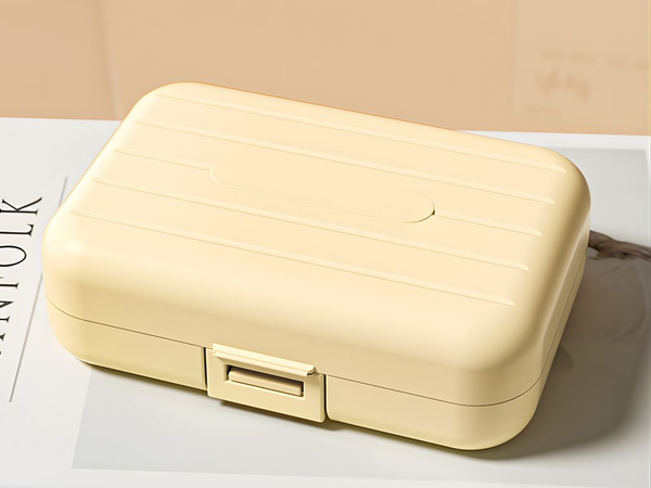 Medikamentenbehälter tablettenorganiser kapseln 7 fächer reisebox