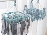 Sock dryer aluspesu rippumine 32x clips set