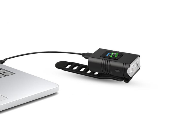 Světlo na kole vedlo t6 přední zadní baterie usb