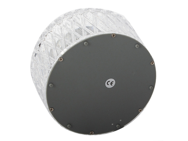 Lampe de table en cristal led rgb telecommande usb
