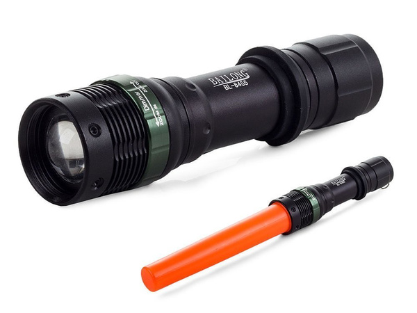 Bailong lanternă tactică zoom cree diodă xml-t6