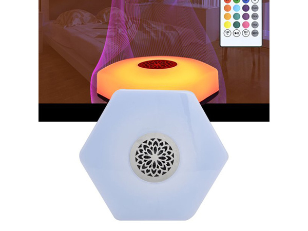 Led farbe glühbirne rgbw lautsprecher bluetooth fernbedienung
