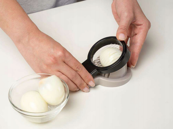 Krajalnica do jajek gotowanych do krojenia jajka w plasterki krajacz nóż