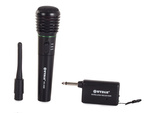 Microphone sans fil karaoké + station + câble !