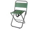 Chaise de pêche dossier pliant avec poignée