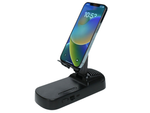 Altavoz teléfono soporte mango telescópico bluetooth powerbank cuna