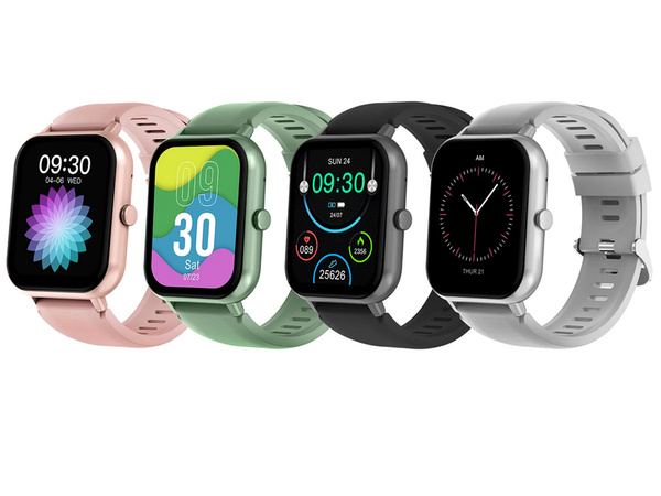 Smartwatch женские часы мужские резиновый ремешок спорт bluetooth звонки