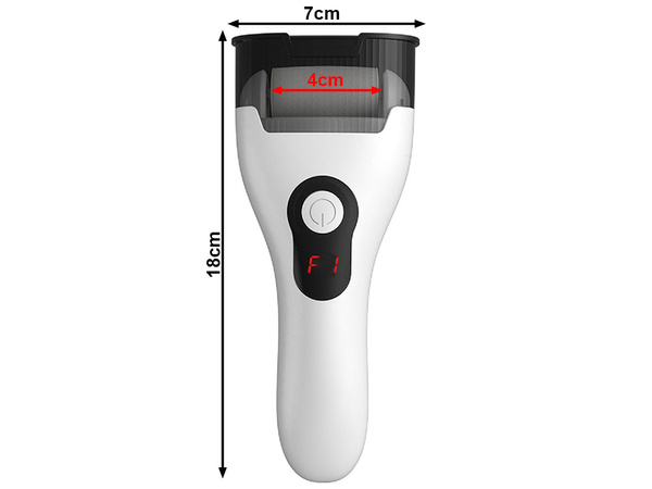 Električna peta pila pemza kamnita rezalka komplet 3 valji lcd