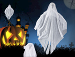 Halloween decorare agățat decorare fantomă alb țipa schelet fantomă 65cm