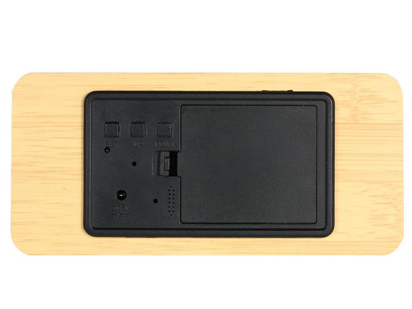 Despertador electrónico termómetro higrómetro usb