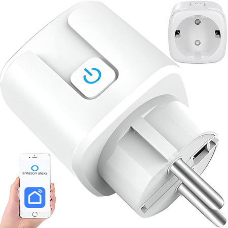 Smart electrical socket wifi wattmeter