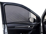 Rear window mosquito net for car black 2pcs