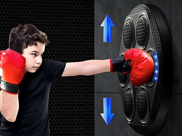 Boksa vairogs boksa treneris mma mūzika usb bluetooth + boksa cimdi
