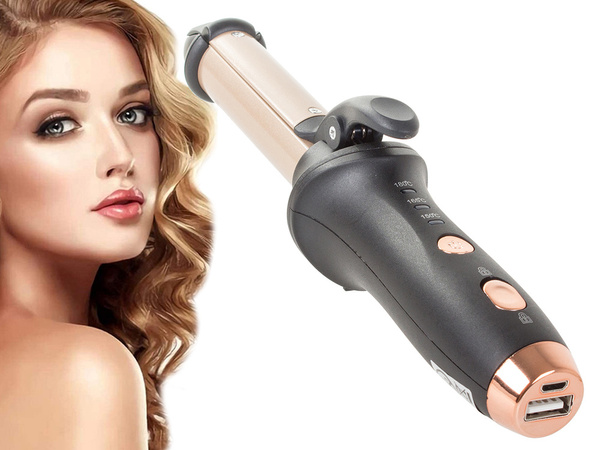 Fer à boucler lisseur cheveux curls powerbank usb