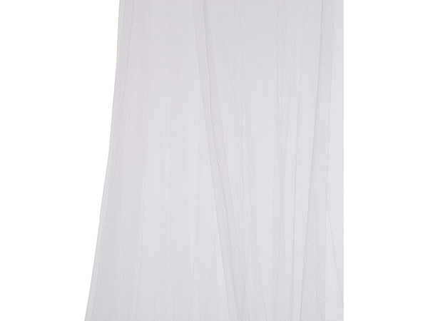 Large mosquito net canopy over bed insect net