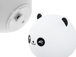 Led panda luz nocturna rgb touch