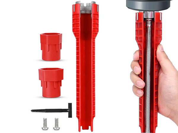Llave de tubo para montar el grifo en el fregadero