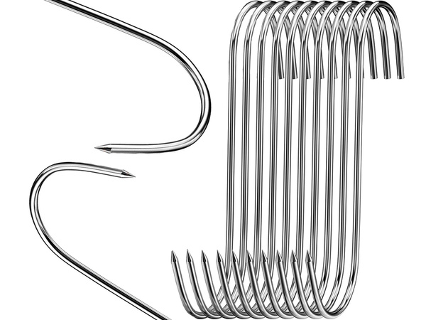 Vorstisuitsutamise konksud 10tk suur teras