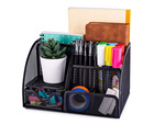 Desk organiser 6 compartment drawer