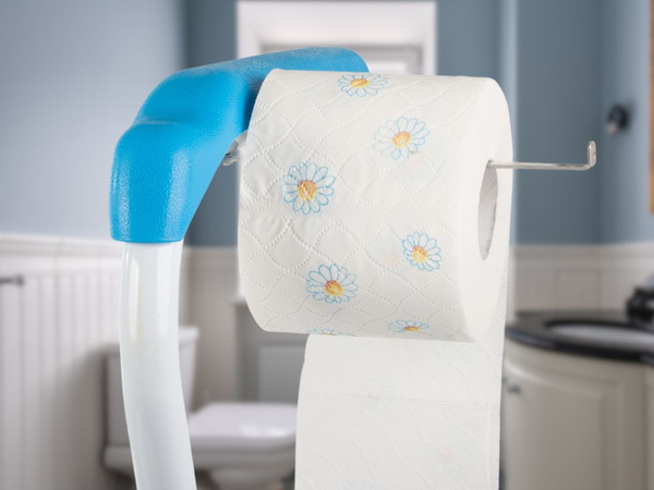 Poignée de toilette main courante réglable stable pour les personnes âgées