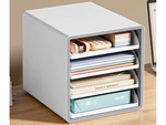 Dokumentų stalčiai 4 stalčiai organizatoriaus stalo lentynos įrankių dėžė