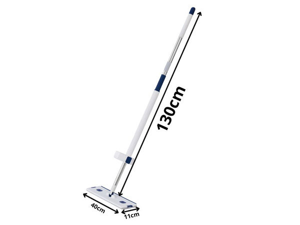 Mop plat din microfibră cu storcător, găleată pliabilă, nepliabilă pentru podele