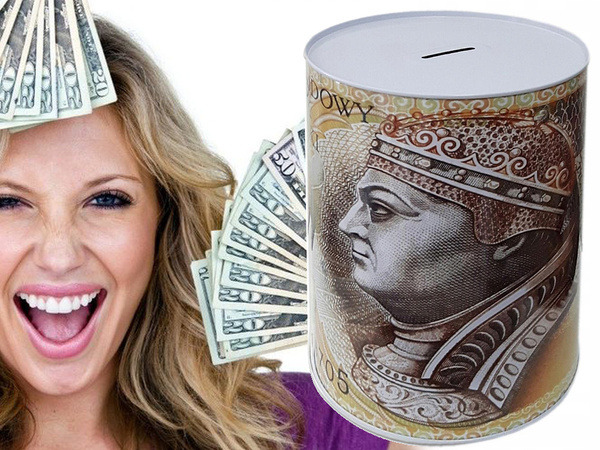 Metal money box can xl large