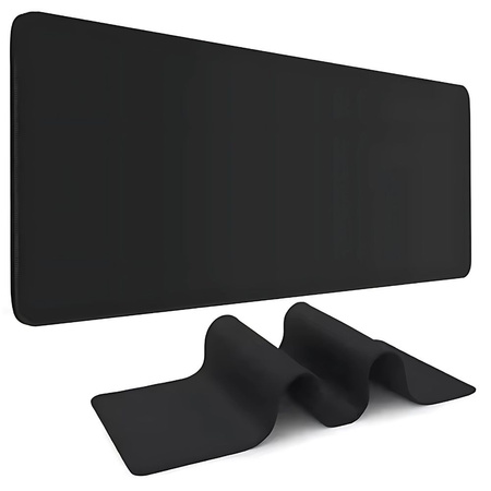 Herná podložka pod klávesnicu xxl 90x40 cm anti-slip black