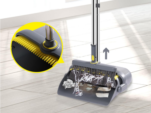 Laisa mehe pühkimiskomplekt pühkimispintsel puhastusmop puhastuslapp 2in1