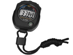 Digital electronic stopwatch with compass timer