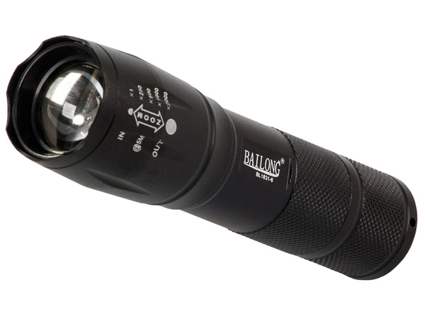 Linterna táctica bailong zoom cree led t6 q3 uv