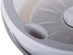 Rotary mop 360 spin bucket set 2x microfibre pads