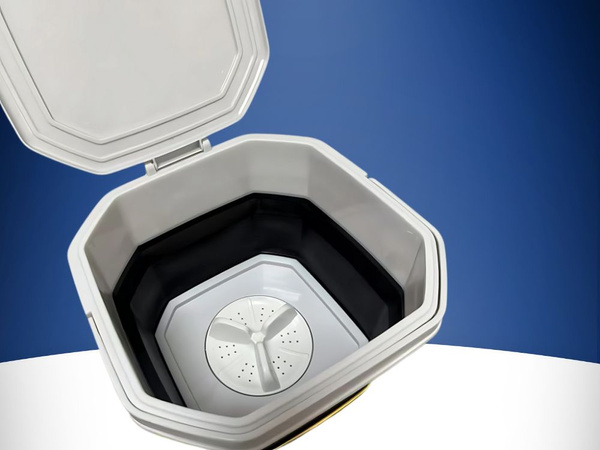 Mini pesumasin, väike kokkuklapitav reisipesumasin riidete ja alusriidete pesemiseks, mahutavus 6 l