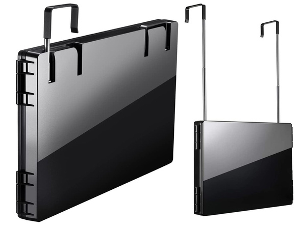 3-part folding wall-mounted cosmetic mirror