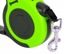 Automatic lanyard for dogs blocking powerful lightweight coil 5m 15kg