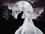 Halloween decorare agățat decorare fantomă alb țipa schelet fantomă 65cm