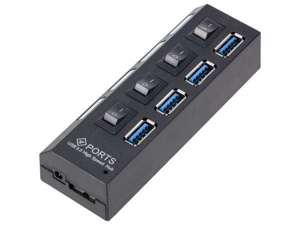 Splitter hub usb port splitter 4x usb 3.0