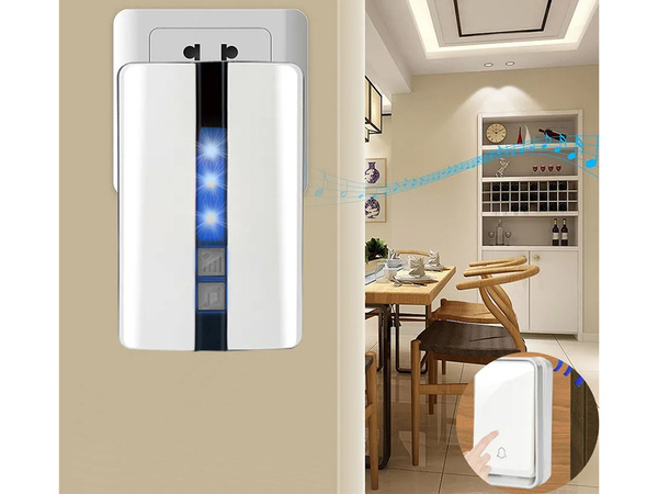 Wireless battery-free waterproof bell 150