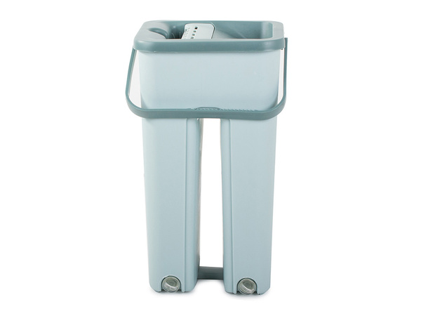 Balai plat rotatif seau d'essorage à deux compartiments