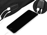 Школьный рюкзак молодежный музыкальный светоотражающий usb многокамерный светящийся