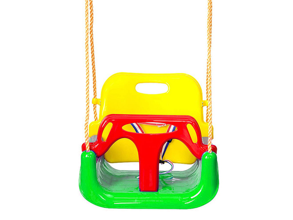 Balançoire de jardin pour enfants siège de fleurs avec corde à l'arbre