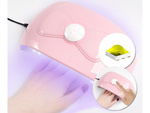 Uv nagellampe 18 led 54w hybride gele dual