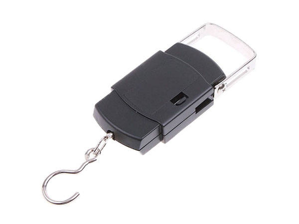 Cestovná váha s háčikom a slučkou lcd 50 kg