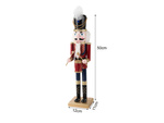 Cascanueces soldado de madera figurita decorativa regalo de navidad