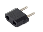 Kontaktdakšu adapteris poļu adapteris uz universālo kontaktligzdu 125v - 250v 6a