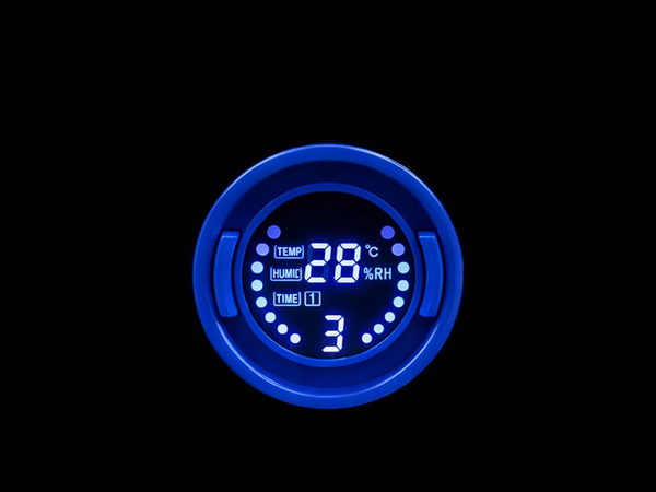 DIFFUSEUR DE PARFUM HUMIDIFICATEUR D'AIR AROMATHERAPIE ULTRASONIQUE LED TIMER