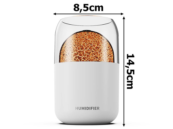 Aer umidificator difuzor aromaterapie condus iluminare cu ultrasunete