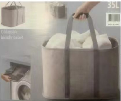 ZLOŽLJIVA KOŠARA ZA PERILO 35L (50)